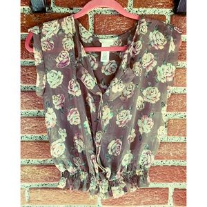 Pretty Good floral blouse